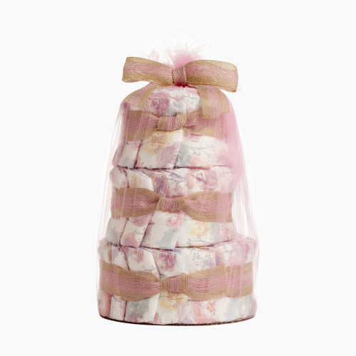 The Honest Company Diaper Cake - Rose Blossom