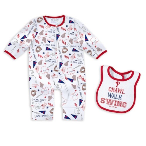 Newborn & Infant Philadelphia Phillies WEAR by Erin Andrews Sleep & Play Set