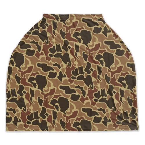 Camo Car Seat Cover, Camo Nursing Cover, Vintage Camo Baby, Duck Camo Baby, Carseat Cover, Nursing Cover