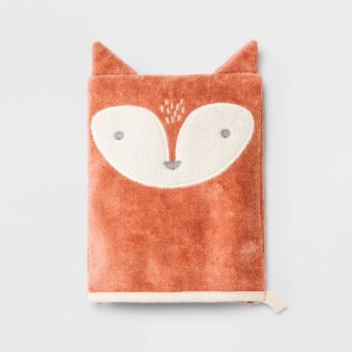 Baby Wash Mittens - Cloud Island™ Brown