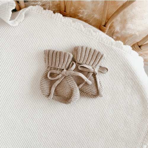 Mini Knit Booties - Newborn-6M