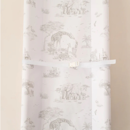 Safari Toile Wipeable Contour Change Pad