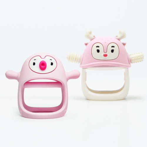 Smily Mia Penguin and Reindeer 2 in 1 Set Pink