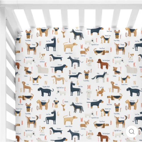 ABC Paw-ty Crib Sheet