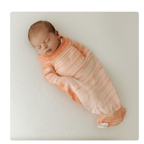 Orange Swaddle Sleep Sack – Swaddelini