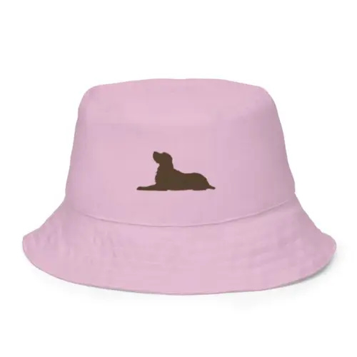 Boykin Lavender Down/Bow Reversible bucket hat