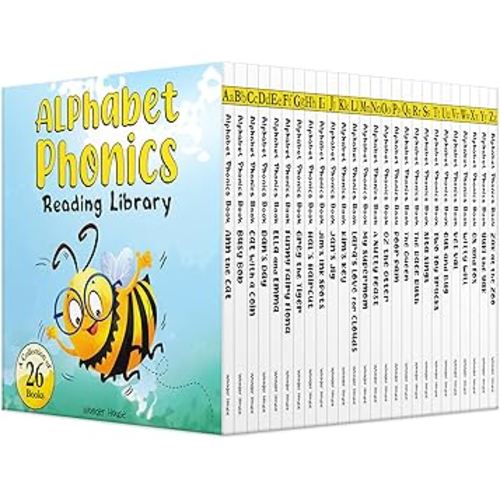 Alphabet Phonics: Box Set of 26 Books