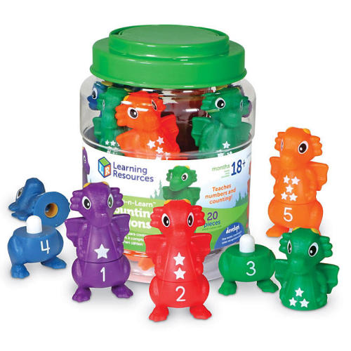 Learning Resources Snap-N-Learn Counting Dragons, Mixed Media - Sam's Club