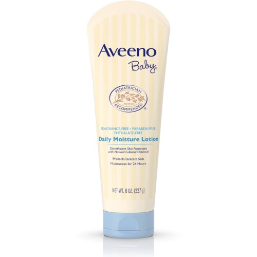 AVEENO Baby Daily Moisture Lotion, Fragrance Free 8 oz