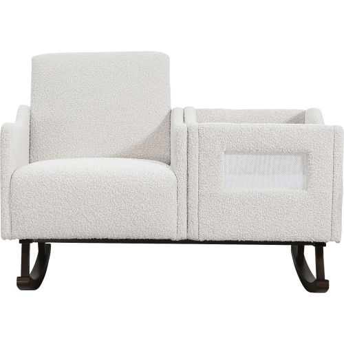 Oriano Cream Beige Boucle Rocker