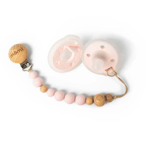 mōmi babypace pacifier gift set - seashell