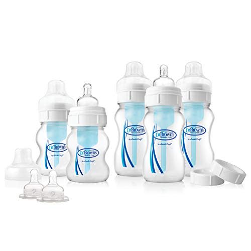 Dr. Brown's Original Wide-Neck Bottle Newborn Feeding Set