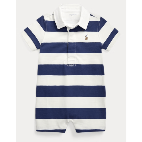 RL - Striped Cotton Rugby Shortall