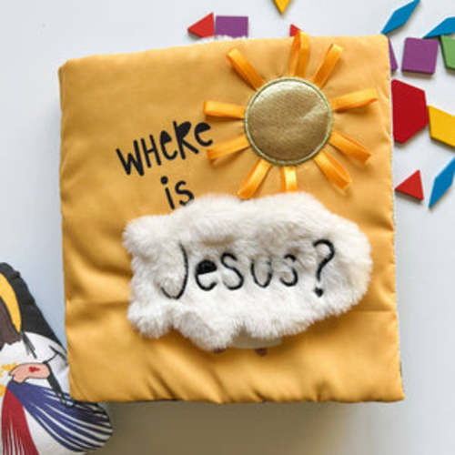 Where is Jesus? Interactive Cloth Book | littlelightcollective