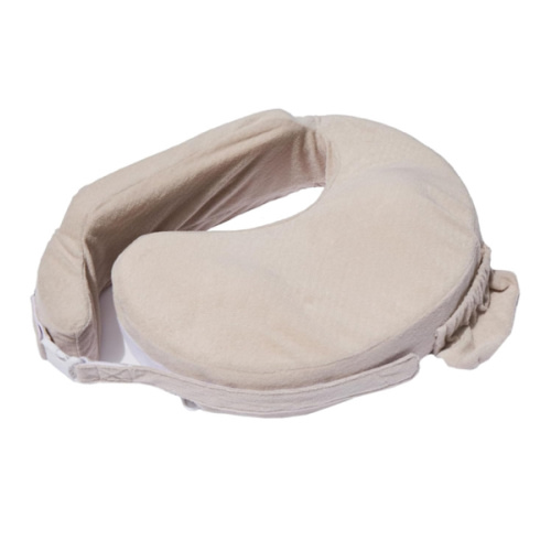 My Brest Friend Nursing Pillow - Deluxe - Enhanced Comfort w/Slipcover - Ergonomic Breastfeeding Pillow for Ultimate Support for Mom & Baby - Adjustable Pillow W/Handy Side Pocket, Soft Sand