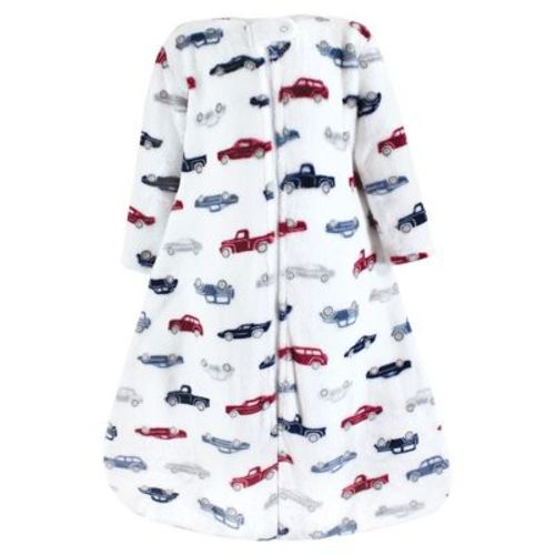 Hudson Baby Infant Boys Plush Sleeping Bag, Sack, Blanket, Cars, 0-6 Months