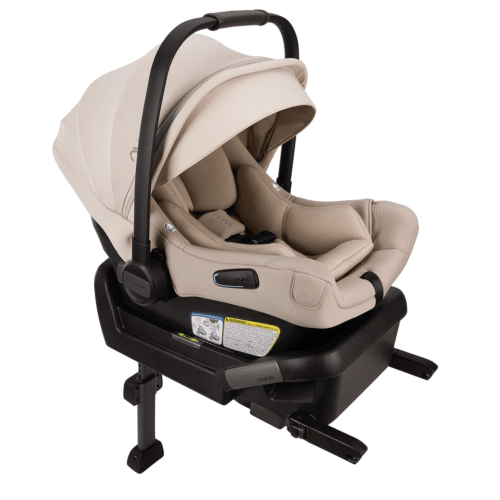 Nuna PIPA Aire Infant Car Seat + Pipa Series Base in Biscotti