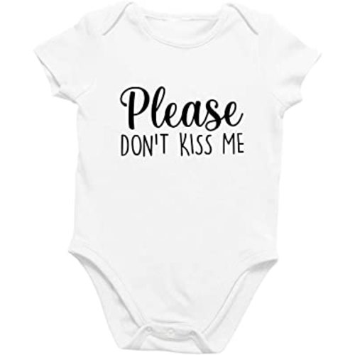Printique Organic GOTS Certified Baby Onesie Unisex Bodysuit 0-18 months - Funny Sarcastic Quote