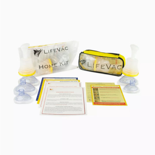 LifeVac Home and Travel Kit Bundle - Toddler and Adult Choking First Aid Device