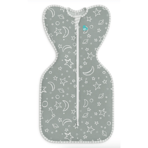 Love To Dream Swaddle Up™ 1.0 (Small) - Bamboo Olive Stars & Moon