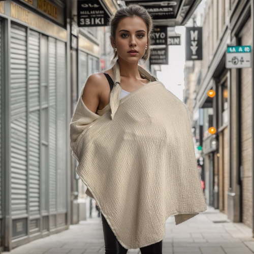 ICOPUCA Muslin nursing cover breastfeeding cover multifunctional cover blanket breathable and soft wheat color