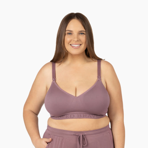Kindred Bravely Simply Sublime Seamless Nursing Bra For Breastfeeding - Twilight, 1X