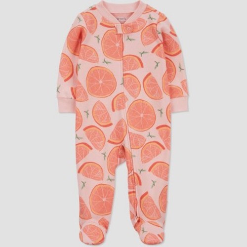 Carter's Just One You®️ Baby Girls' Grapefruit Sleep N' Play - Pink Newborn