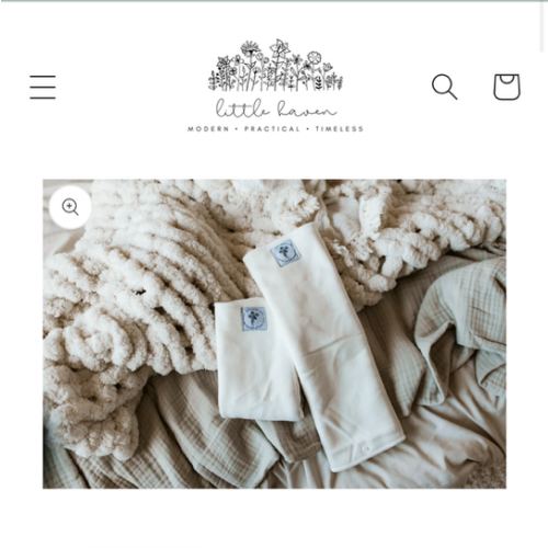 Bamboo-Cotton Trifold – Little Haven