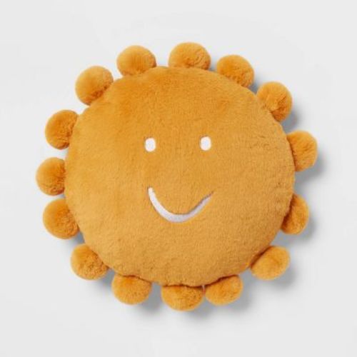 Sunshine Kids' Pillow With Poms - Pillowfort™
