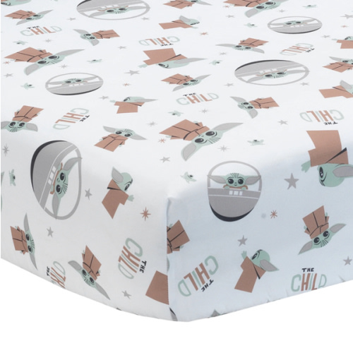 Star Wars The Child Fitted Crib Sheet