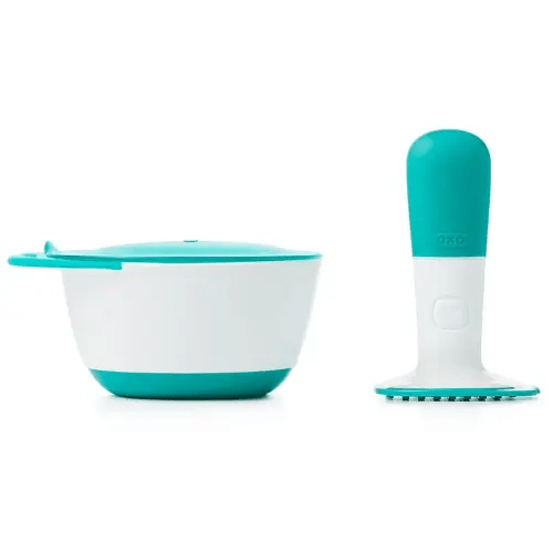 OXO Tot Food Masher, Teal