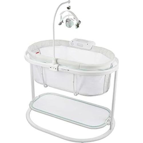 Fisher-Price Baby Soothing Motions Bassinet Falling Leaves