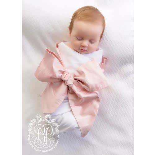 Bow Swaddle ® - Southern Blush Silk