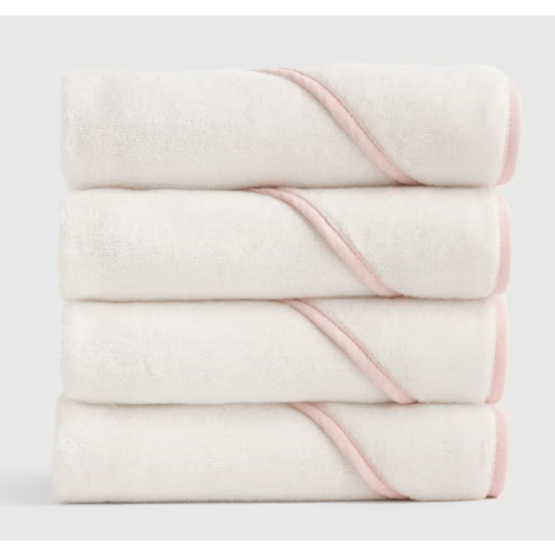 Organic Turkish Cotton Bath Towel Set 4-Pack