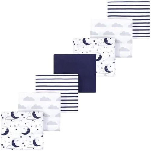 Luvable Friends Little Treasure Flannel Receiving Blankets 7pk