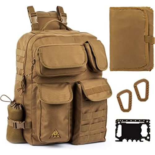 Sling Diaper Bag for Dad; Single-handed Diaper Changing System. Changing Pad and much more included