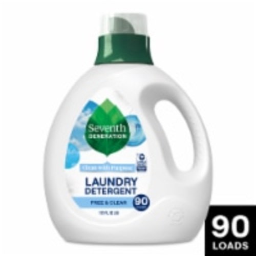 Seventh Generation Free & Clear Liquid Laundry Detergent, 135 fl oz