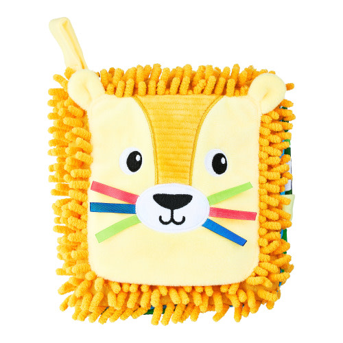 Spark.Create.Imagine. Soft Baby Book, Plush Lion, Ages 0 Months+