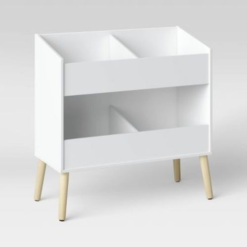 Modern Two Shelf Toy Kids' Bin White - Pillowfort™