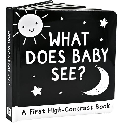 What Does Baby See? A High-Contrast Board Book (Padded Cover)