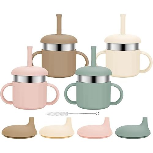 Stainless Steel Baby Cups | 4 Pack