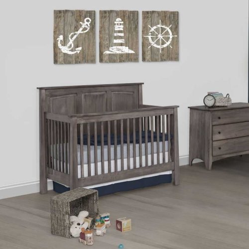 Shaker Amish 4 in 1 Convertible Baby Crib