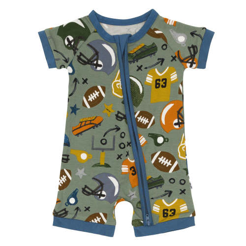 Touchdown Time Shorty Zippy - Little Sleepies