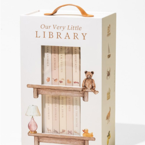 Our Very Little Library Board Book Set: A Foundational Language Vocabulary Board Book Set for Babies (Tabitha Paige Children's Book Series)