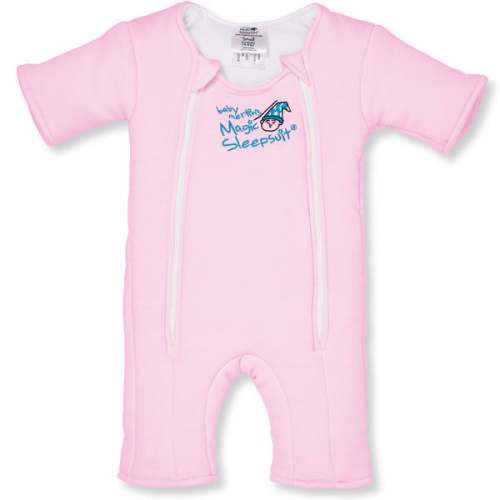 Baby Merlin's Magic Sleepsuit Pink Cotton