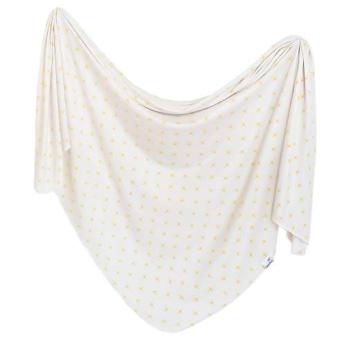 Knit Swaddle Blanket | Copper Pearl