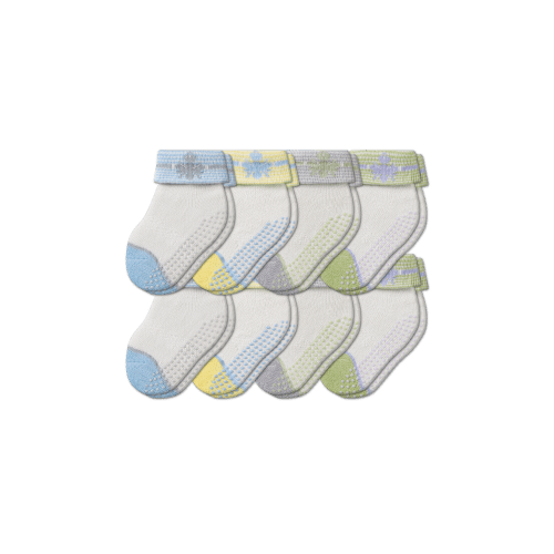 Baby Gripper Socks 8-Pack (6-12 Months) - Bombas