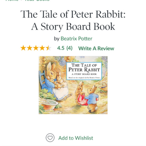 The Tale of Peter Rabbit: A Story Board Book by Beatrix Potter, Board Book | Barnes & Noble®