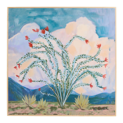 Ocotillo Big Bend Framed Canvas Wall Art - World Market