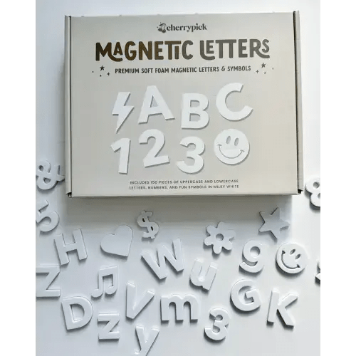 Soft Foam Magnetic Letters & Symbols 150pc Set – Cherrypick